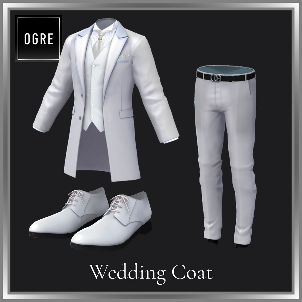【VRC衣装】OGRE_WeddingCoat & WeddingDress