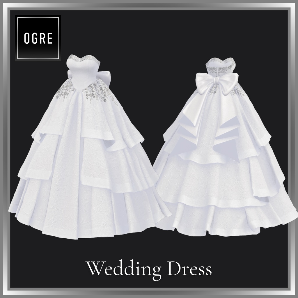 【VRC衣装】OGRE_WeddingCoat & WeddingDress