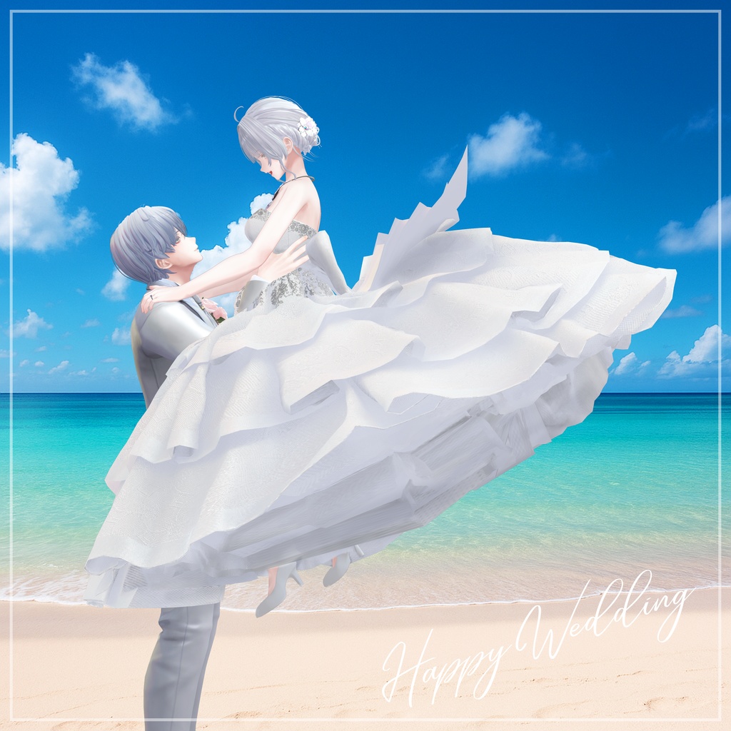 【VRC衣装】OGRE_WeddingCoat & WeddingDress