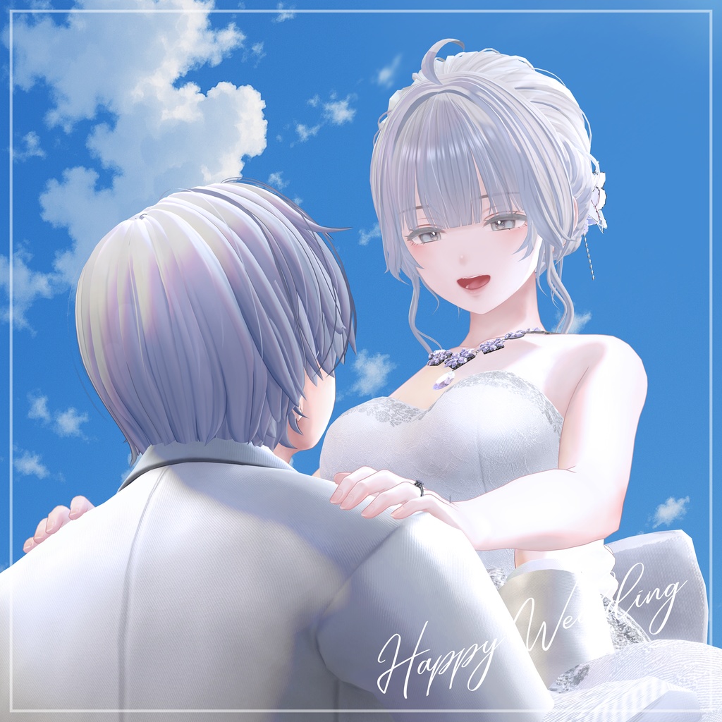 【VRC衣装】OGRE_WeddingCoat & WeddingDress
