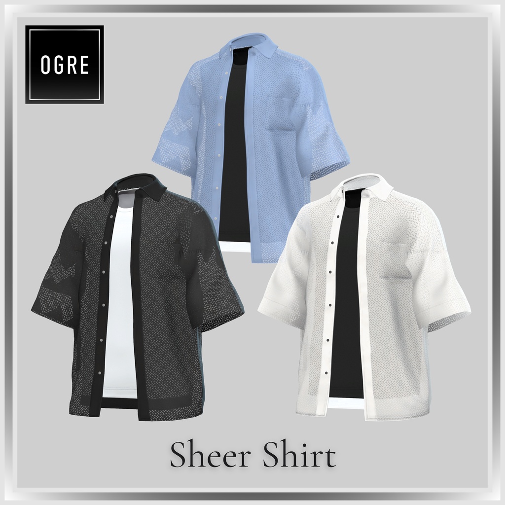 【VRC衣装】OGRE_SheerShirt