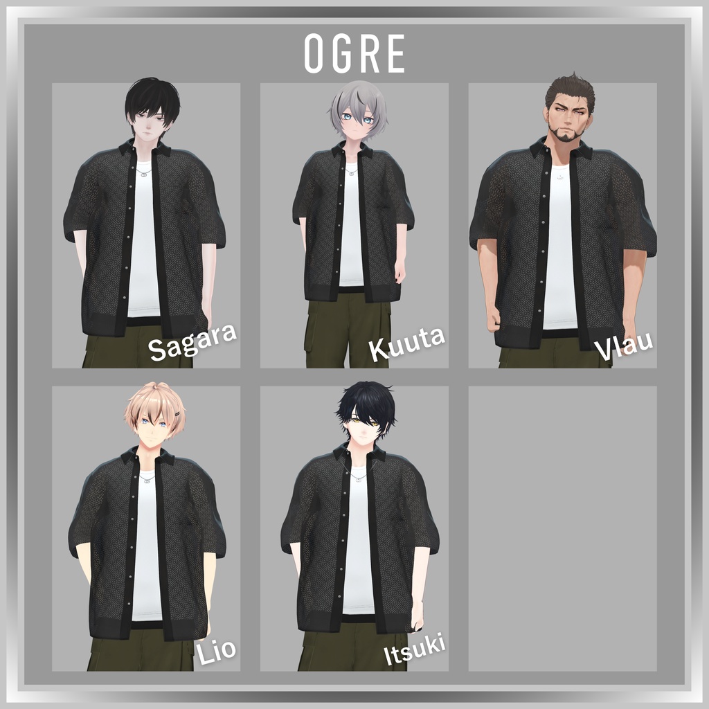 【VRC衣装】OGRE_SheerShirt