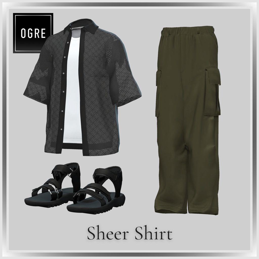 【VRC衣装】OGRE_SheerShirt