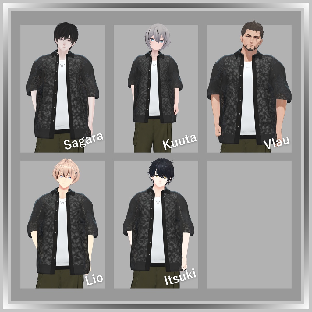 【VRC衣装】OGRE_SheerShirt