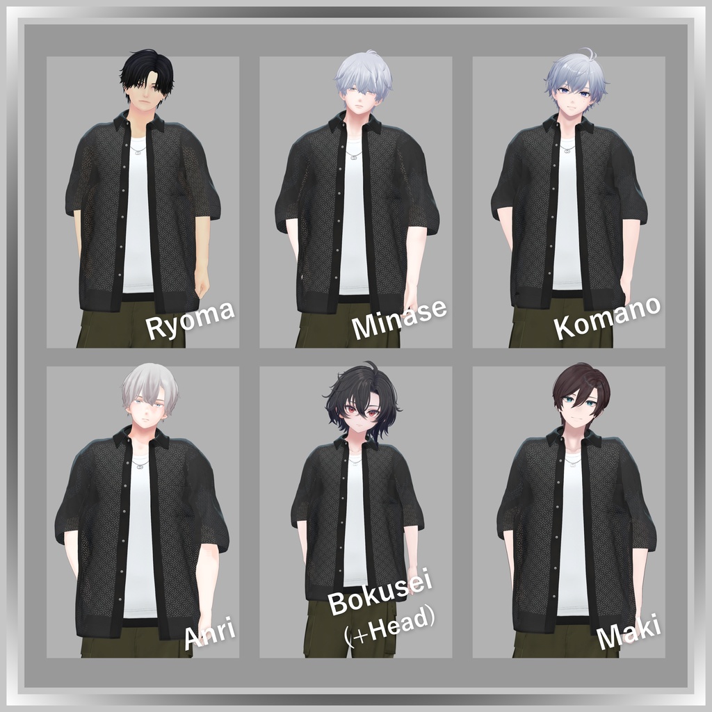 【VRC衣装】OGRE_SheerShirt