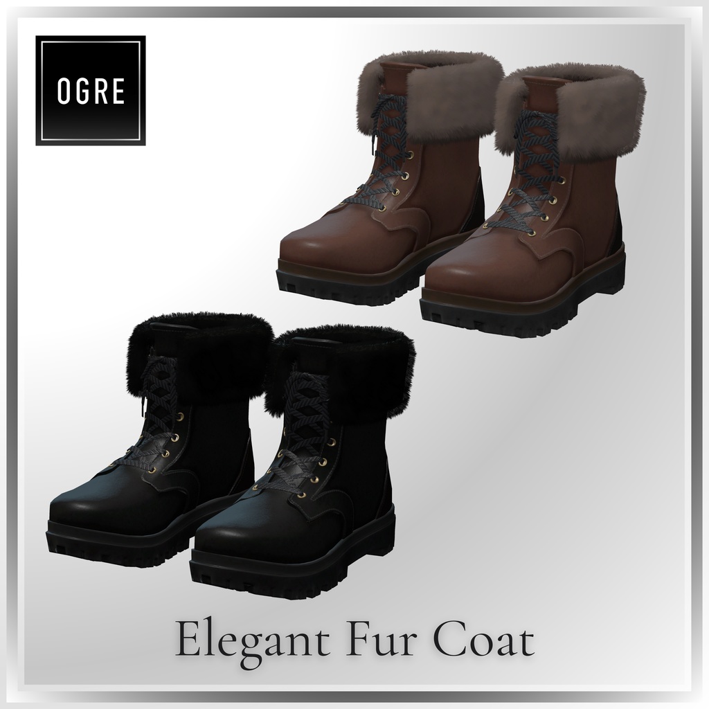 ⛩️SALE⛩️ Elegant Fur Coat / OGRE