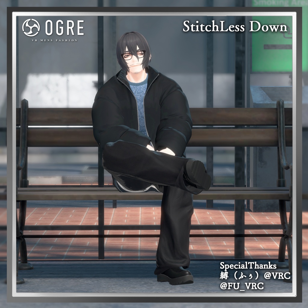 【VRC衣装】OGRE_StitchLess Down
