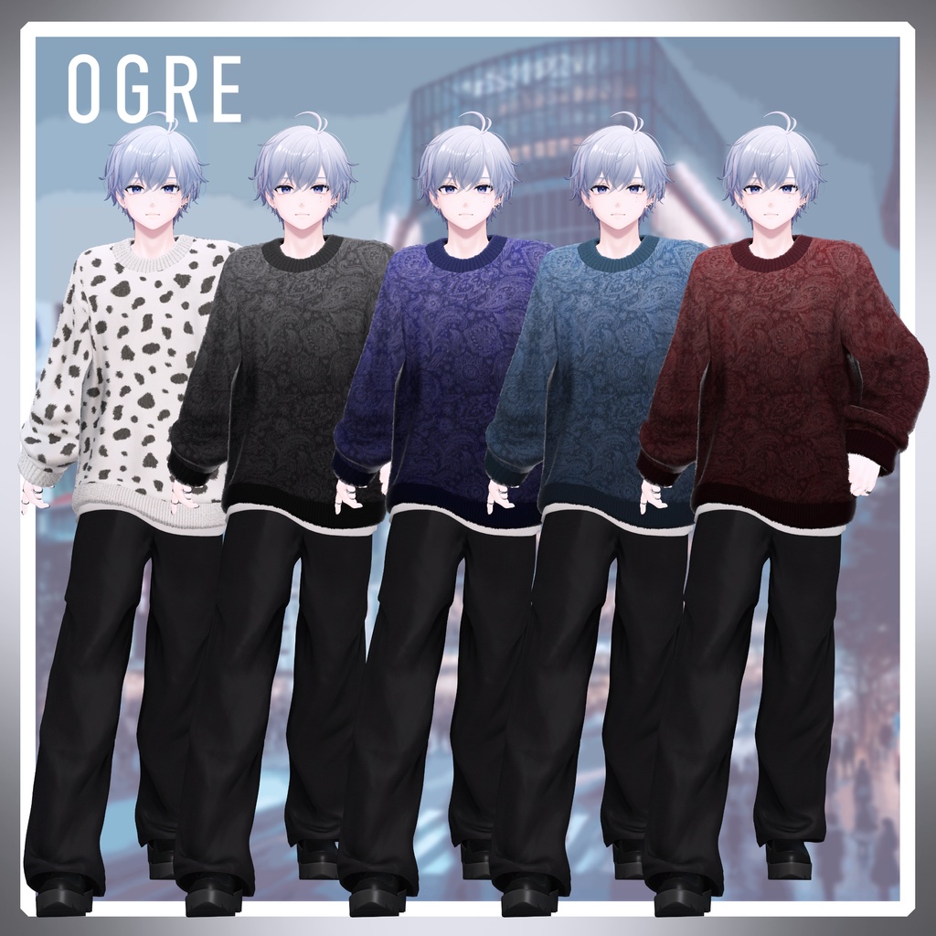 【VRC衣装】OGRE_StitchLess Down
