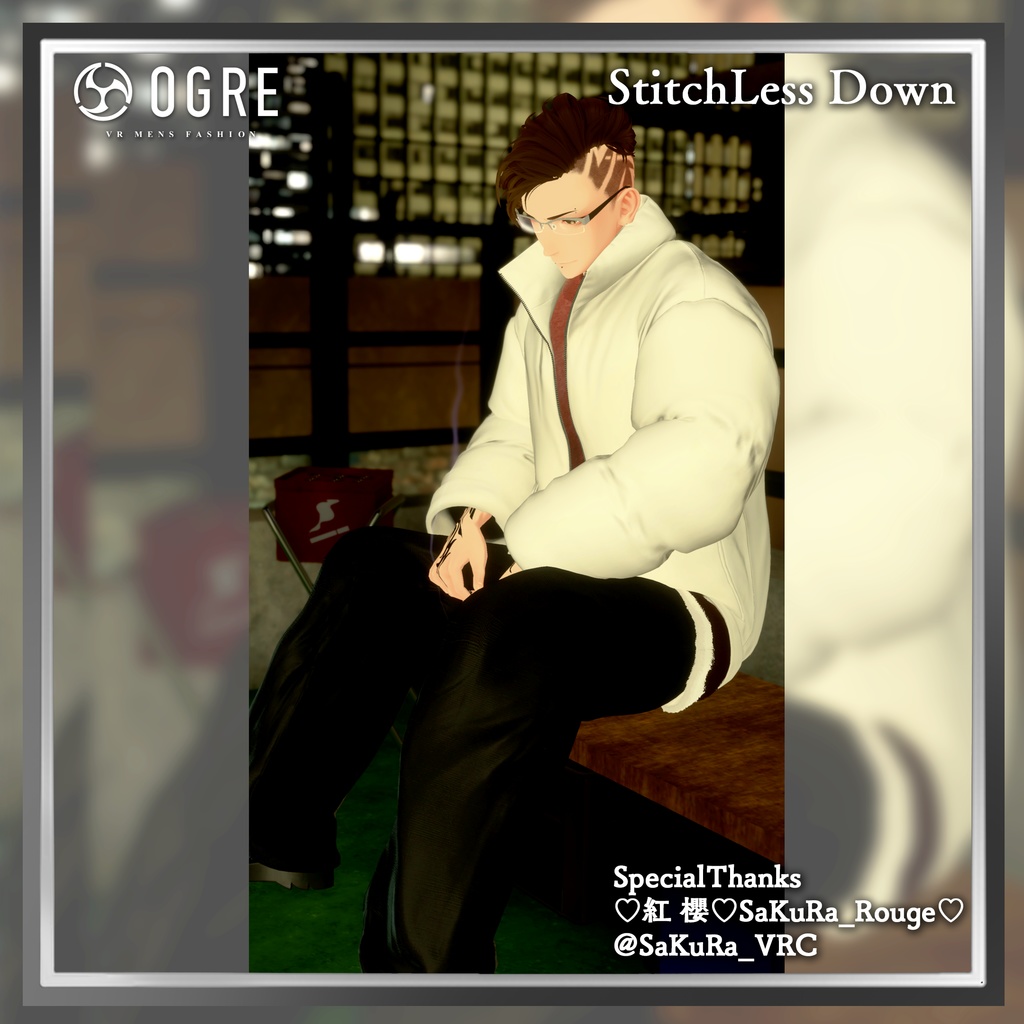 【VRC衣装】OGRE_StitchLess Down