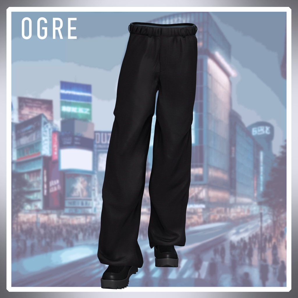 【VRC衣装】OGRE_StitchLess Down