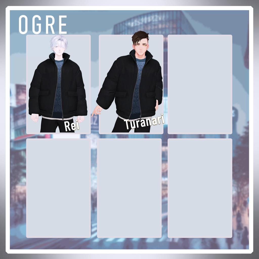 【VRC衣装】OGRE_StitchLess Down