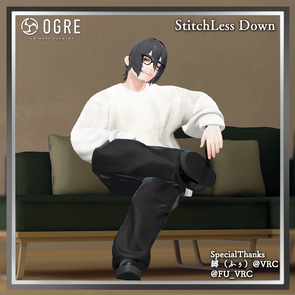 【VRC衣装】OGRE_StitchLess Down
