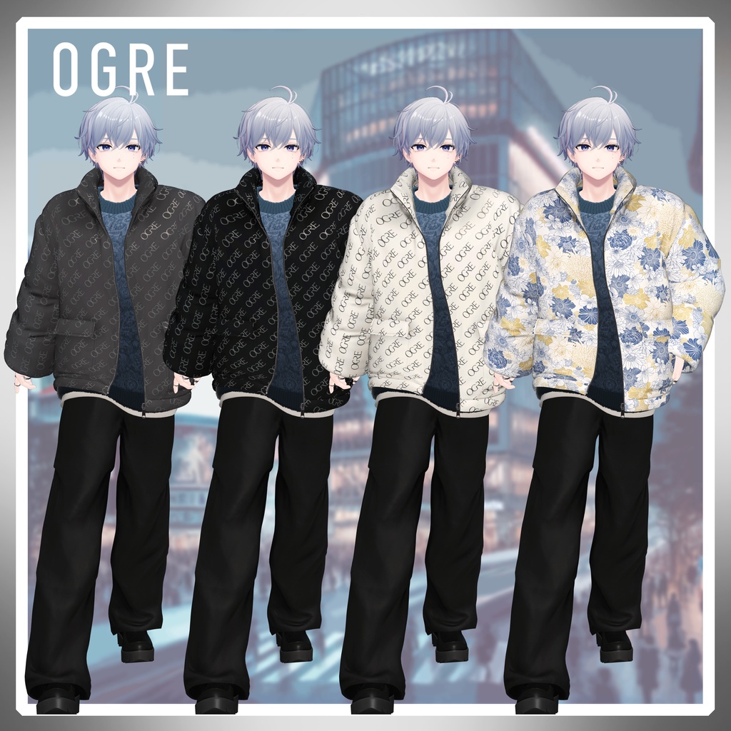 【VRC衣装】OGRE_StitchLess Down