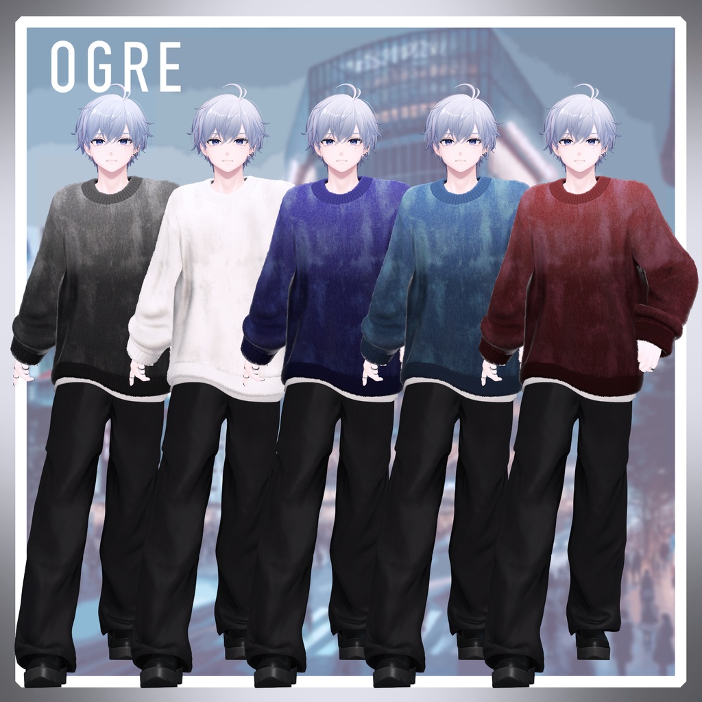 【VRC衣装】OGRE_StitchLess Down