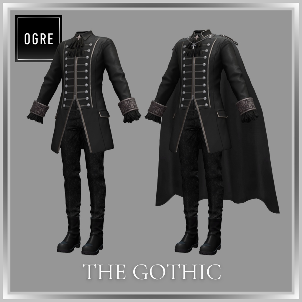 【VRC衣装】OGRE_THE GOTHIC