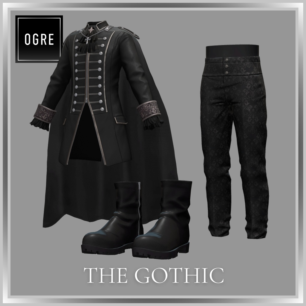 【VRC衣装】OGRE_THE GOTHIC