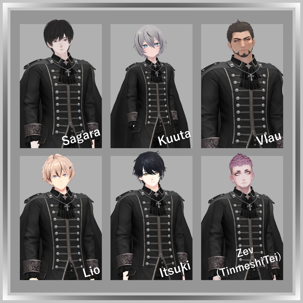 【VRC衣装】OGRE_THE GOTHIC