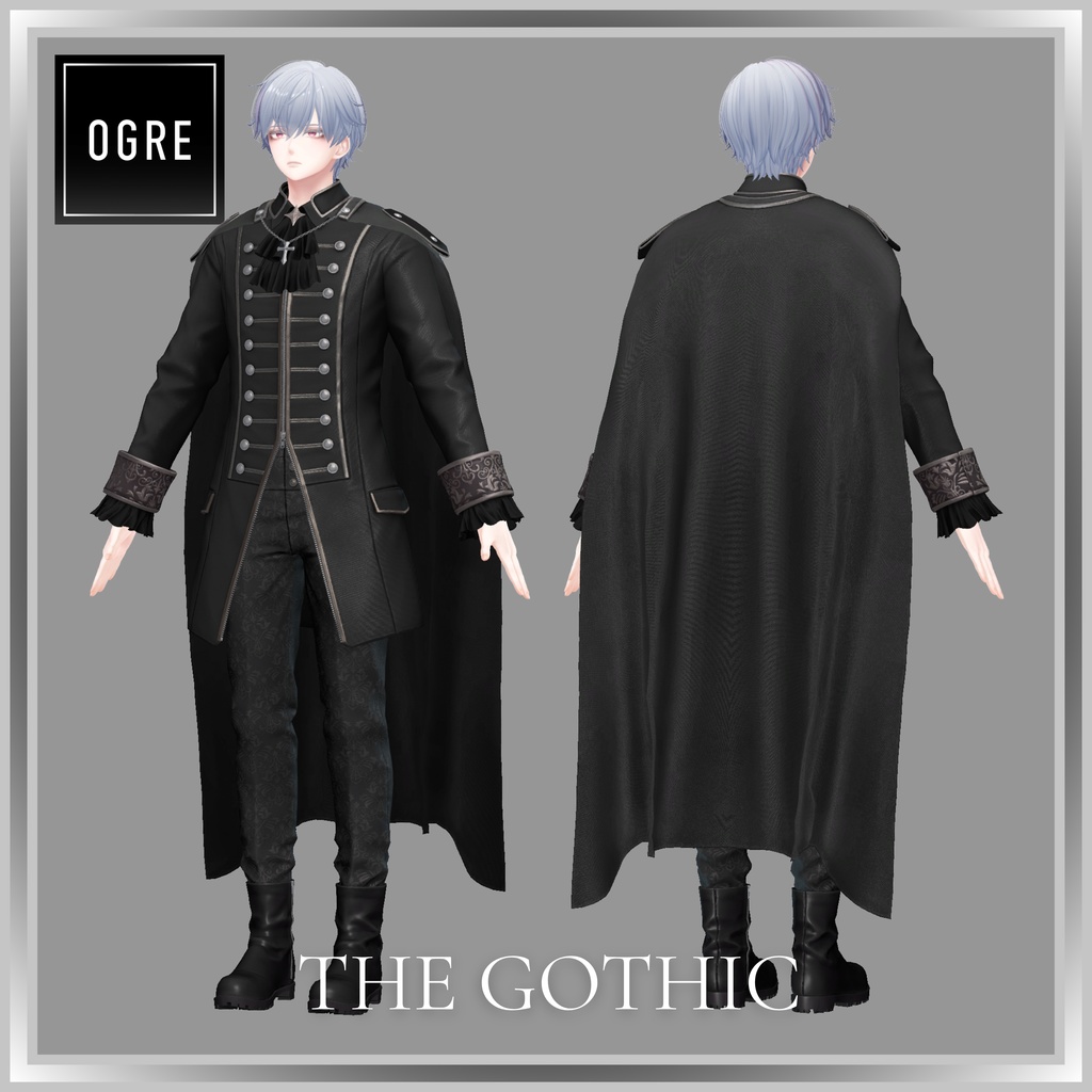 【VRC衣装】OGRE_THE GOTHIC