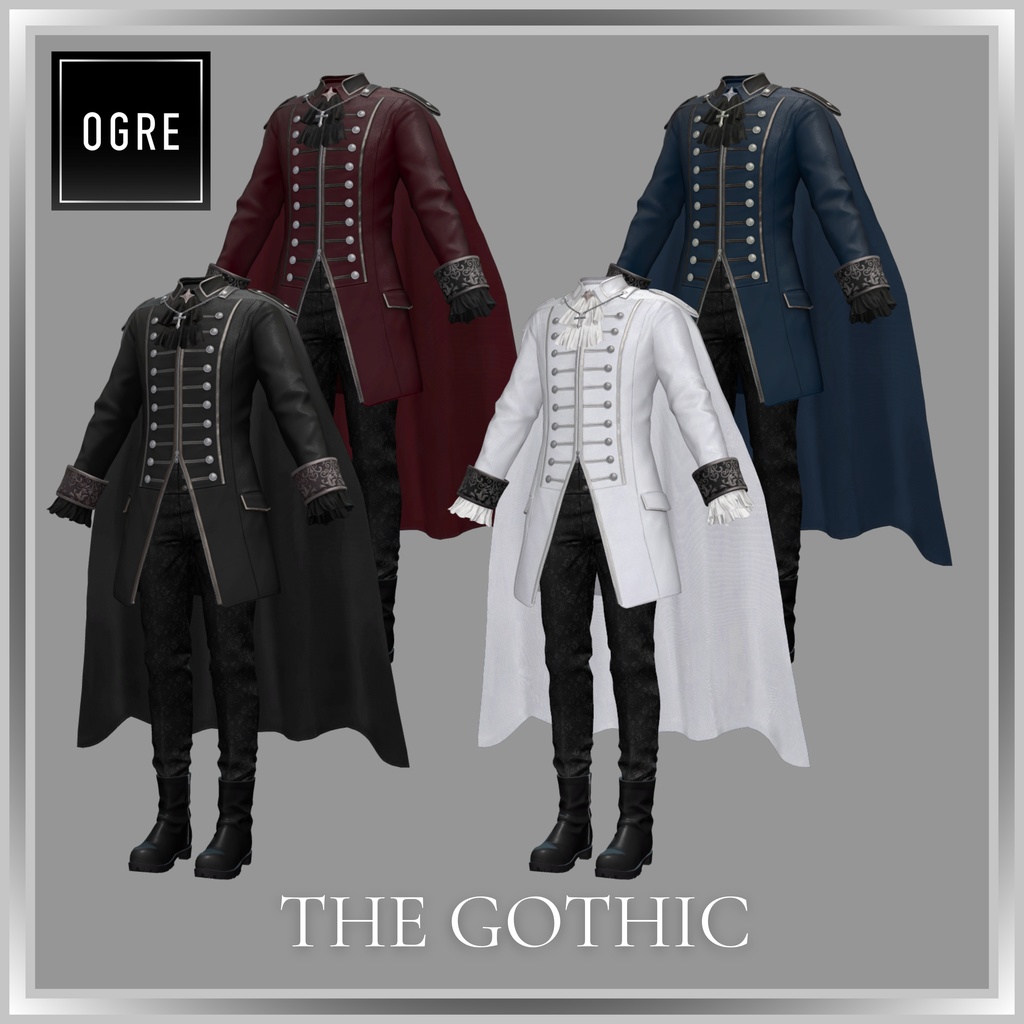 【VRC衣装】OGRE_THE GOTHIC