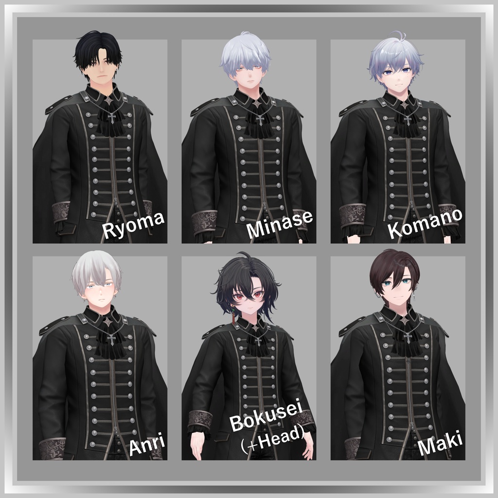 【VRC衣装】OGRE_THE GOTHIC