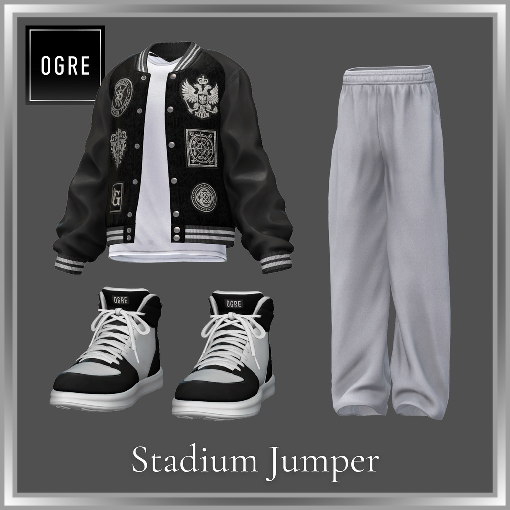 【VRC衣装】OGRE_Stadium Jumper