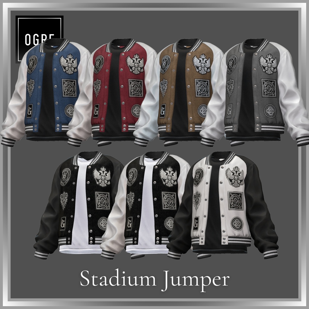 【VRC衣装】OGRE_Stadium Jumper