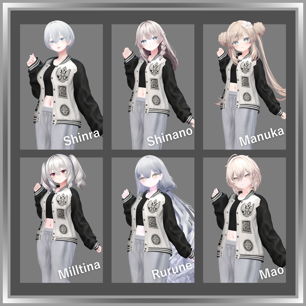 【VRC衣装】OGRE_Stadium Jumper