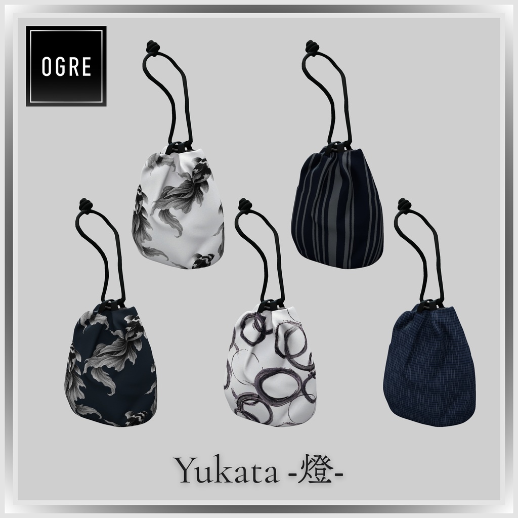 【VRC衣装】OGRE Yukata -燈-