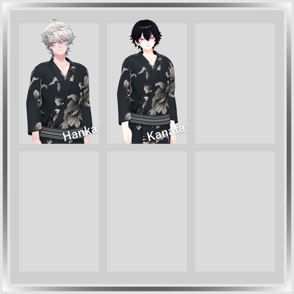 【VRC衣装】OGRE Yukata -燈-