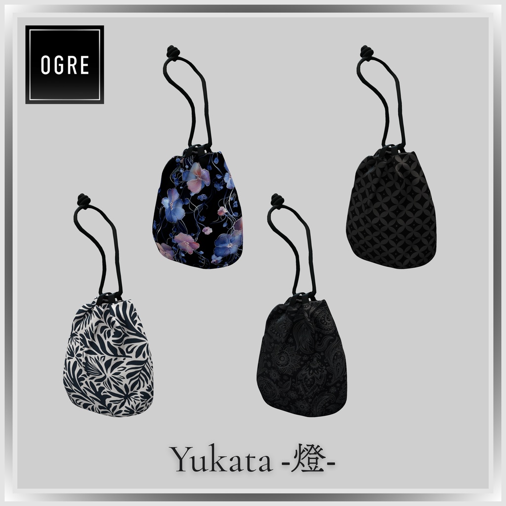 【VRC衣装】OGRE Yukata -燈-