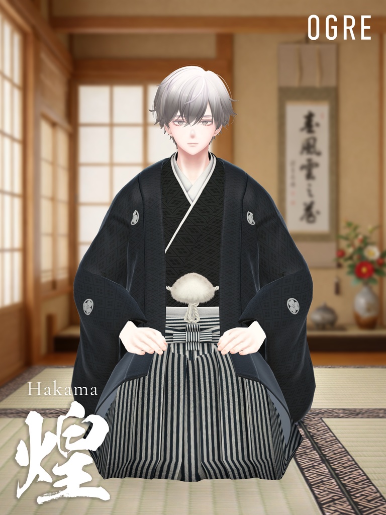 ⚡️SALE⚡️【VRC衣装】OGRE Hakama-煌-