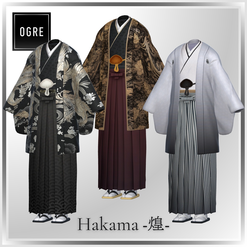 ⚡️SALE⚡️【VRC衣装】OGRE Hakama-煌-