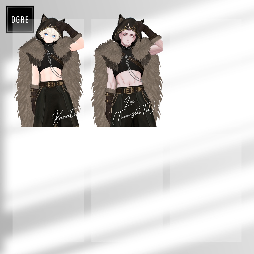 ⚡️SALE⚡️Wild Wolf Hood / OGRE
