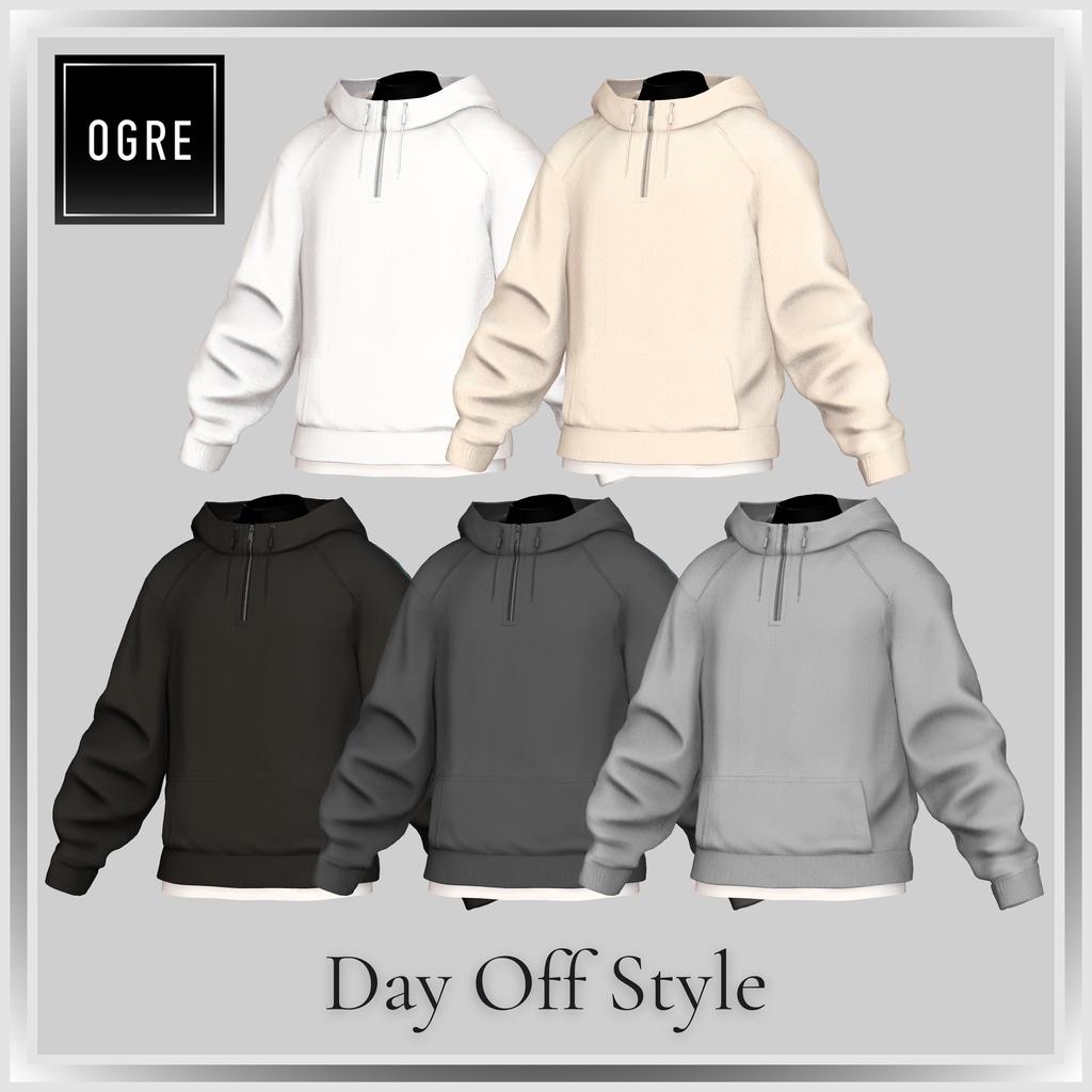 ⚡️SALE⚡️【VRC衣装】OGRE_Day Off Style