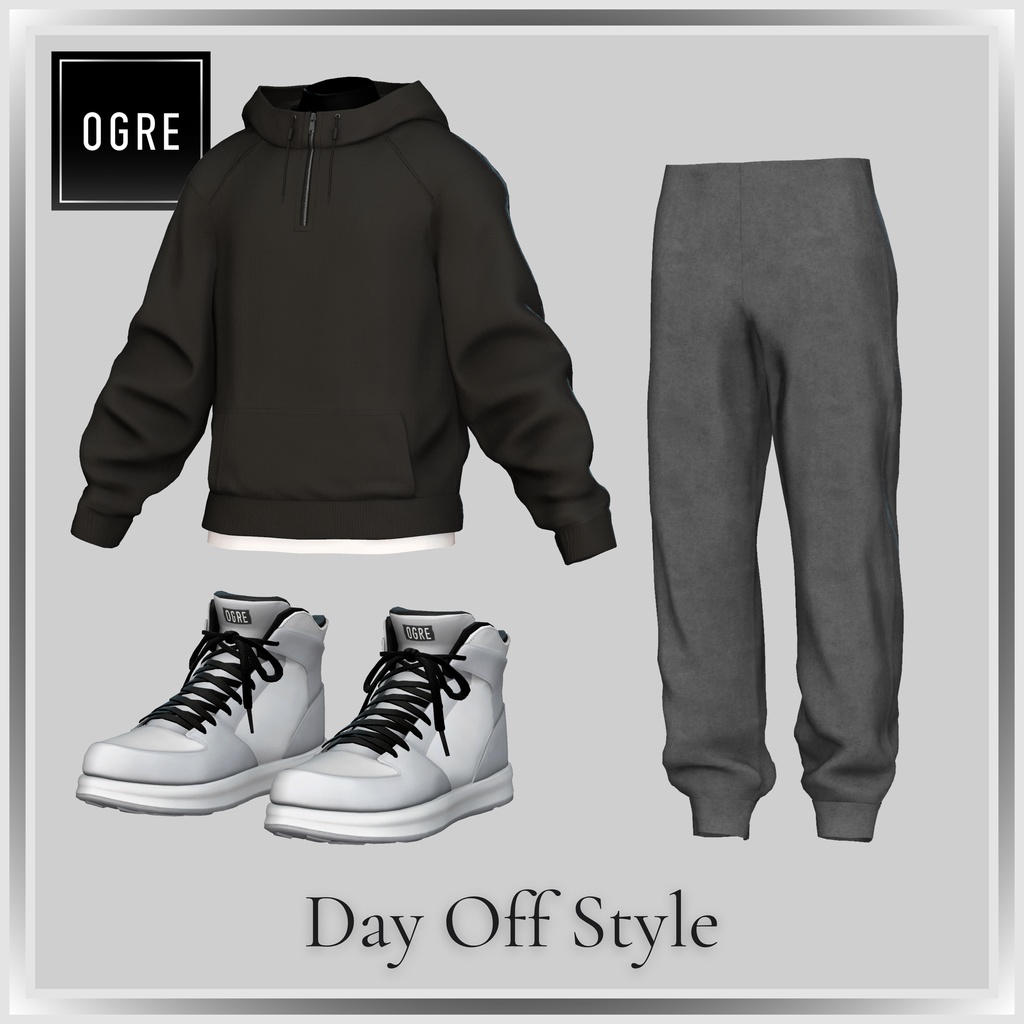 ⚡️SALE⚡️【VRC衣装】OGRE_Day Off Style
