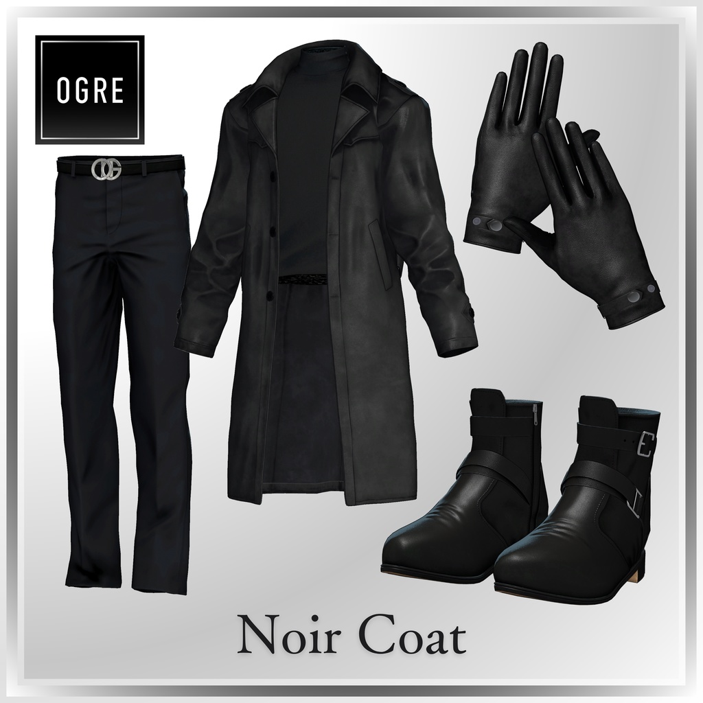 ⚡️SALE⚡️Noir Coat / OGRE