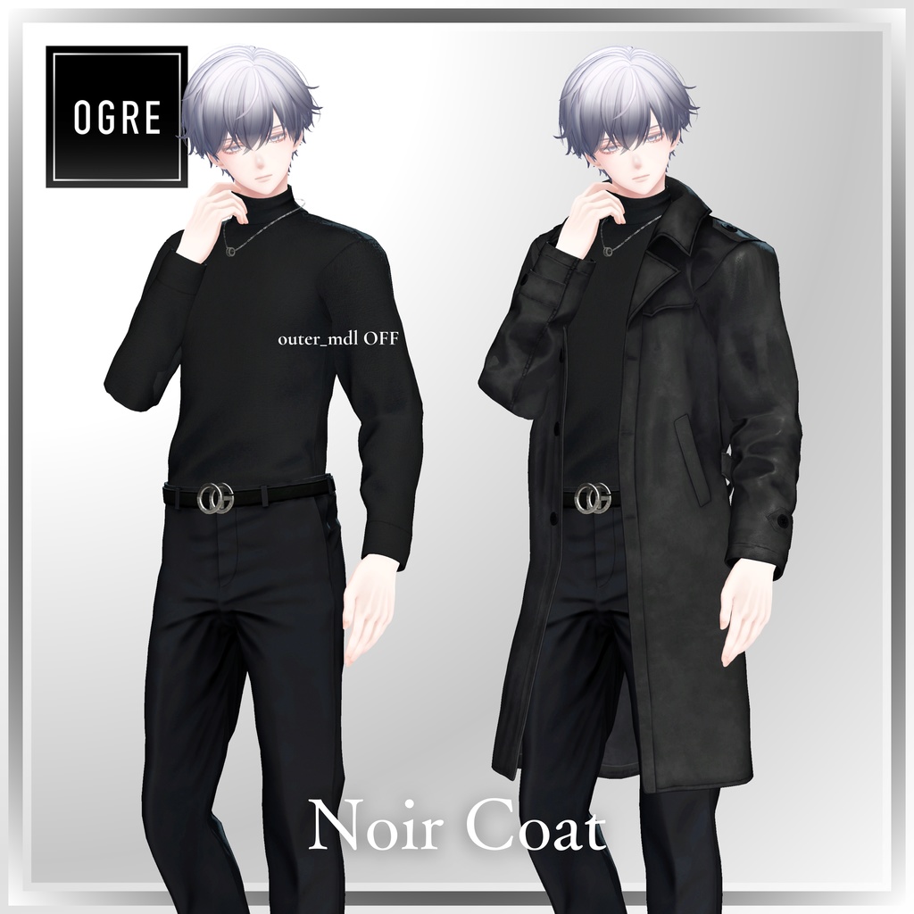⚡️SALE⚡️Noir Coat / OGRE