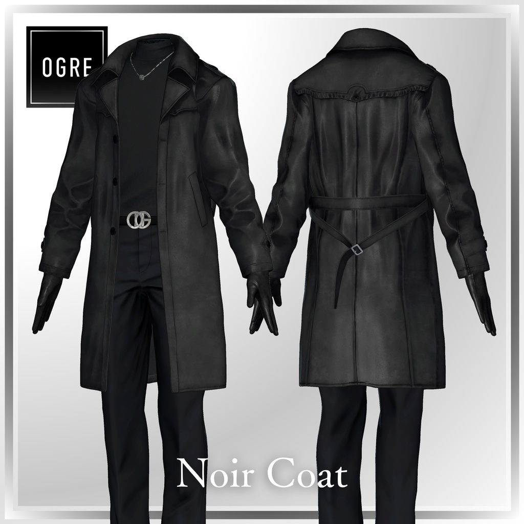 ⚡️SALE⚡️Noir Coat / OGRE