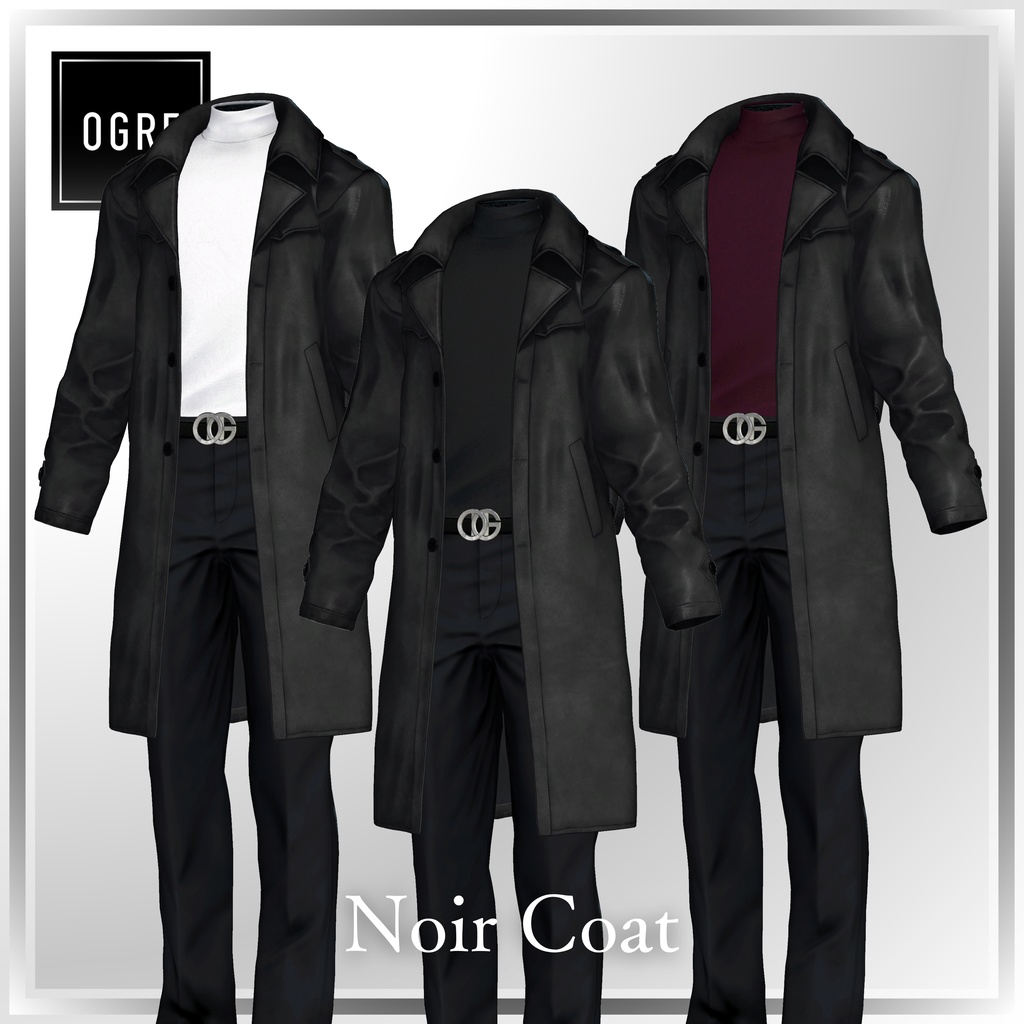 ⚡️SALE⚡️Noir Coat / OGRE