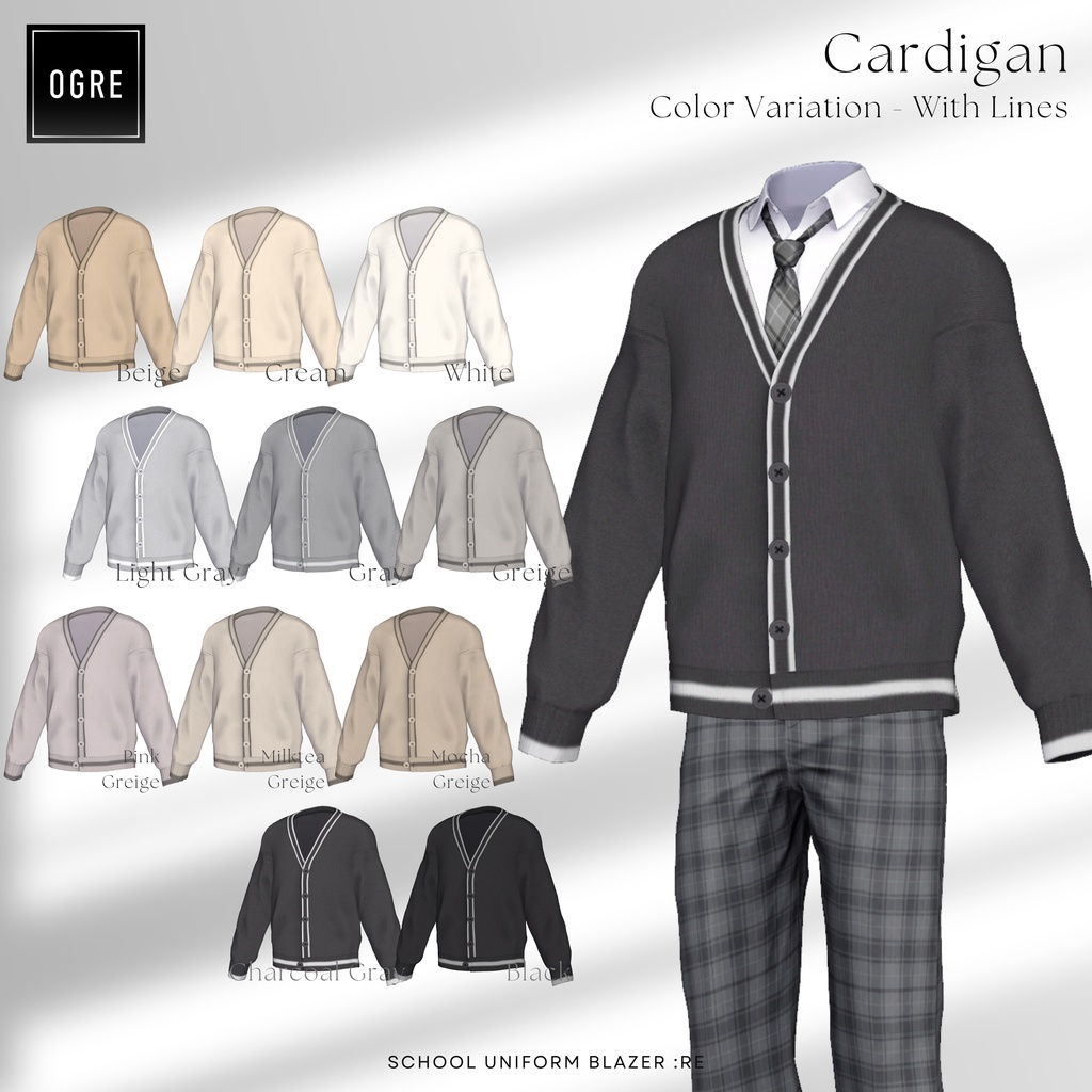 School Uniform BLAZER :RE / OGRE