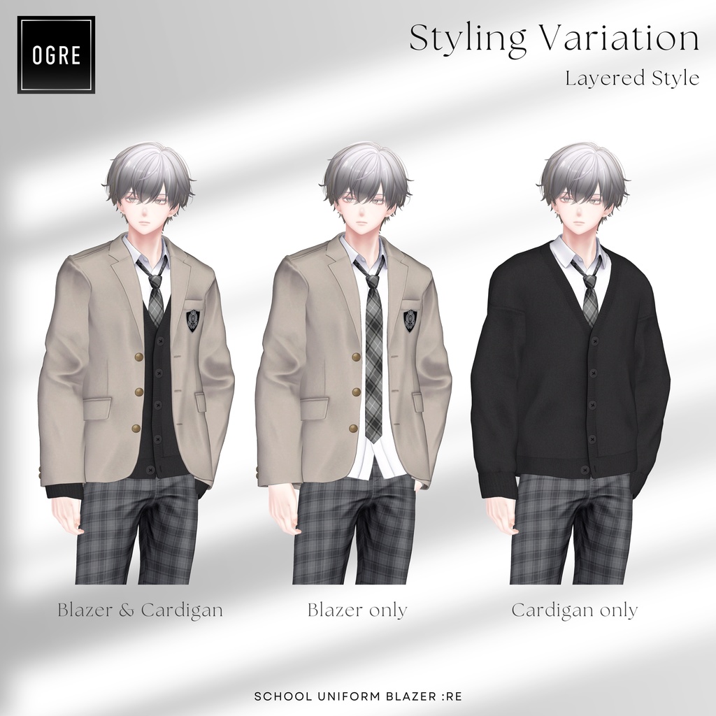 School Uniform BLAZER :RE / OGRE