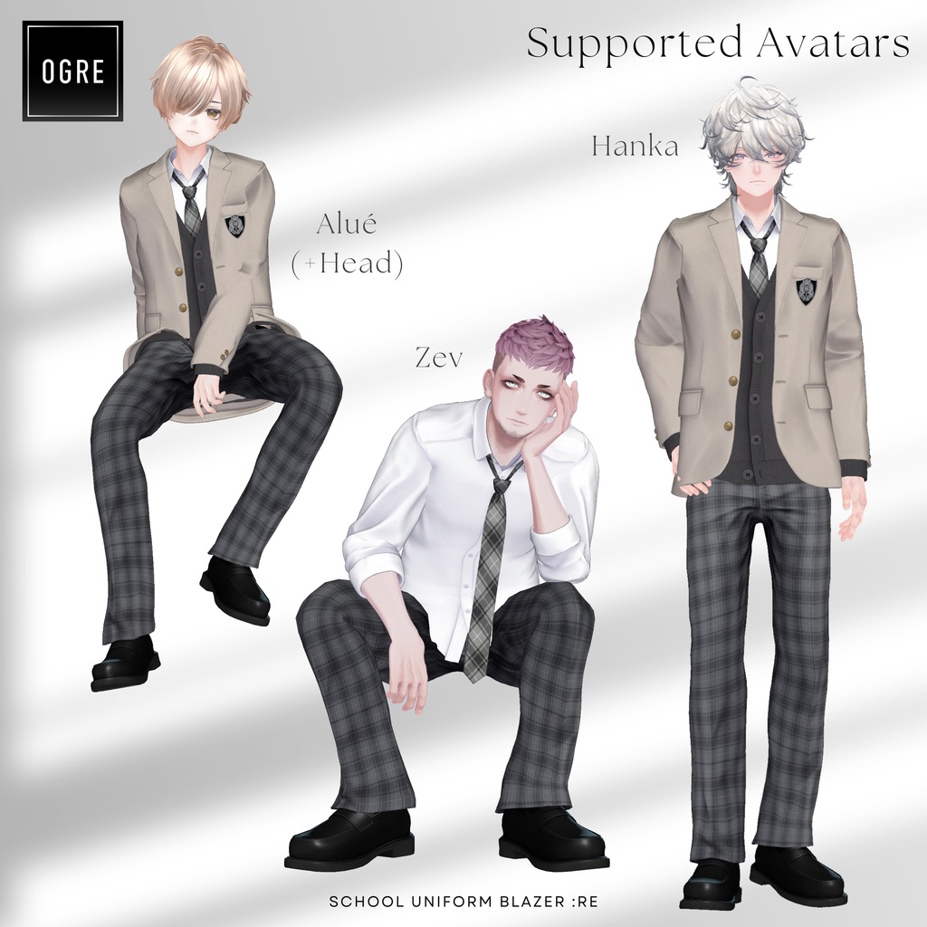 ⚡️SALE⚡️ School Uniform BLAZER :RE / OGRE