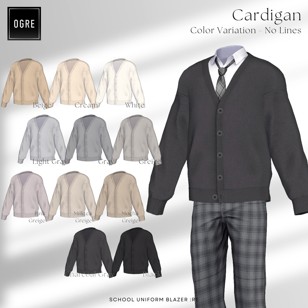 School Uniform BLAZER :RE / OGRE