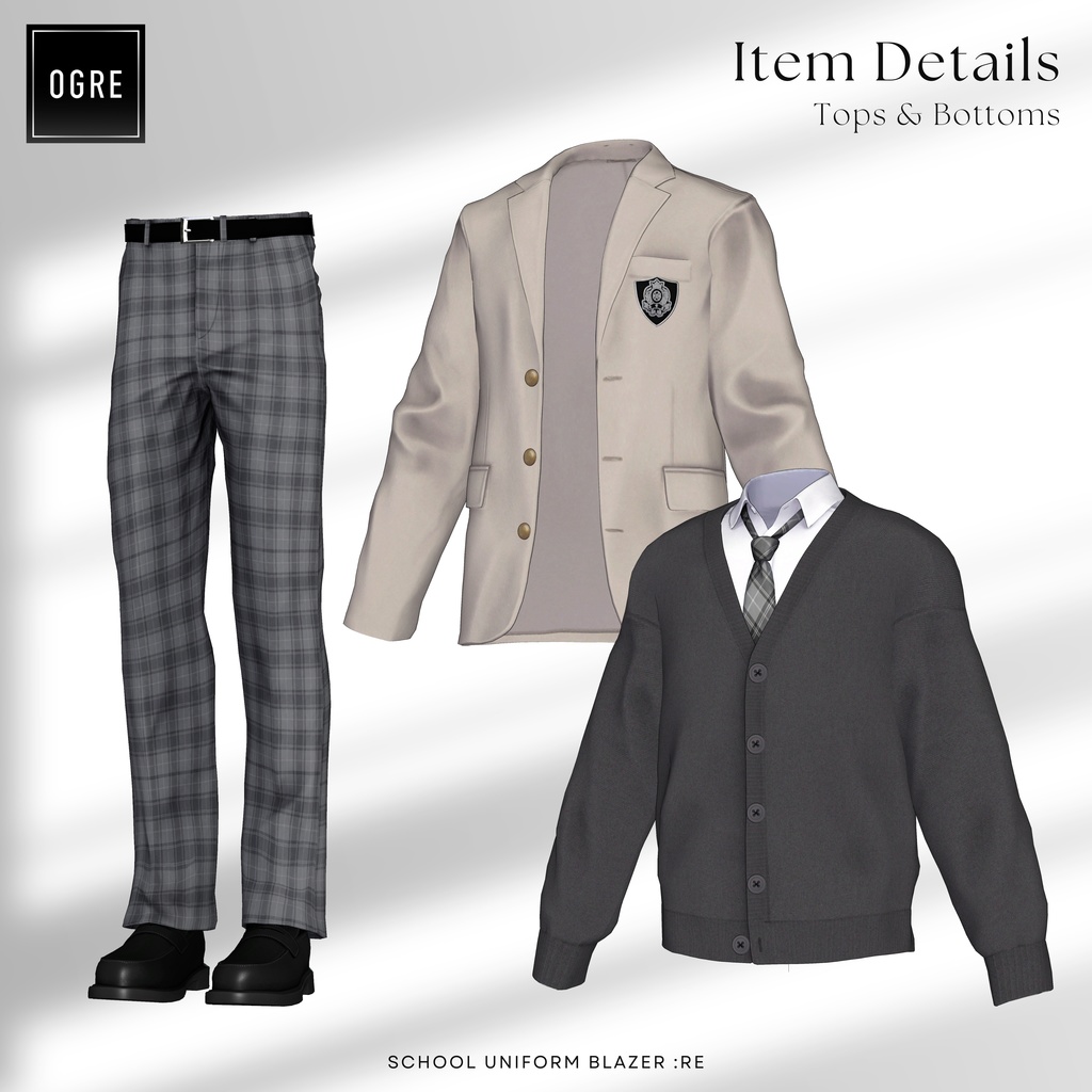 School Uniform BLAZER :RE / OGRE