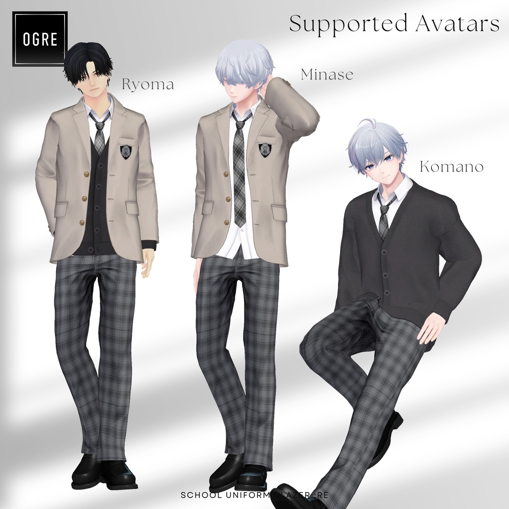 ⚡️SALE⚡️ School Uniform BLAZER :RE / OGRE