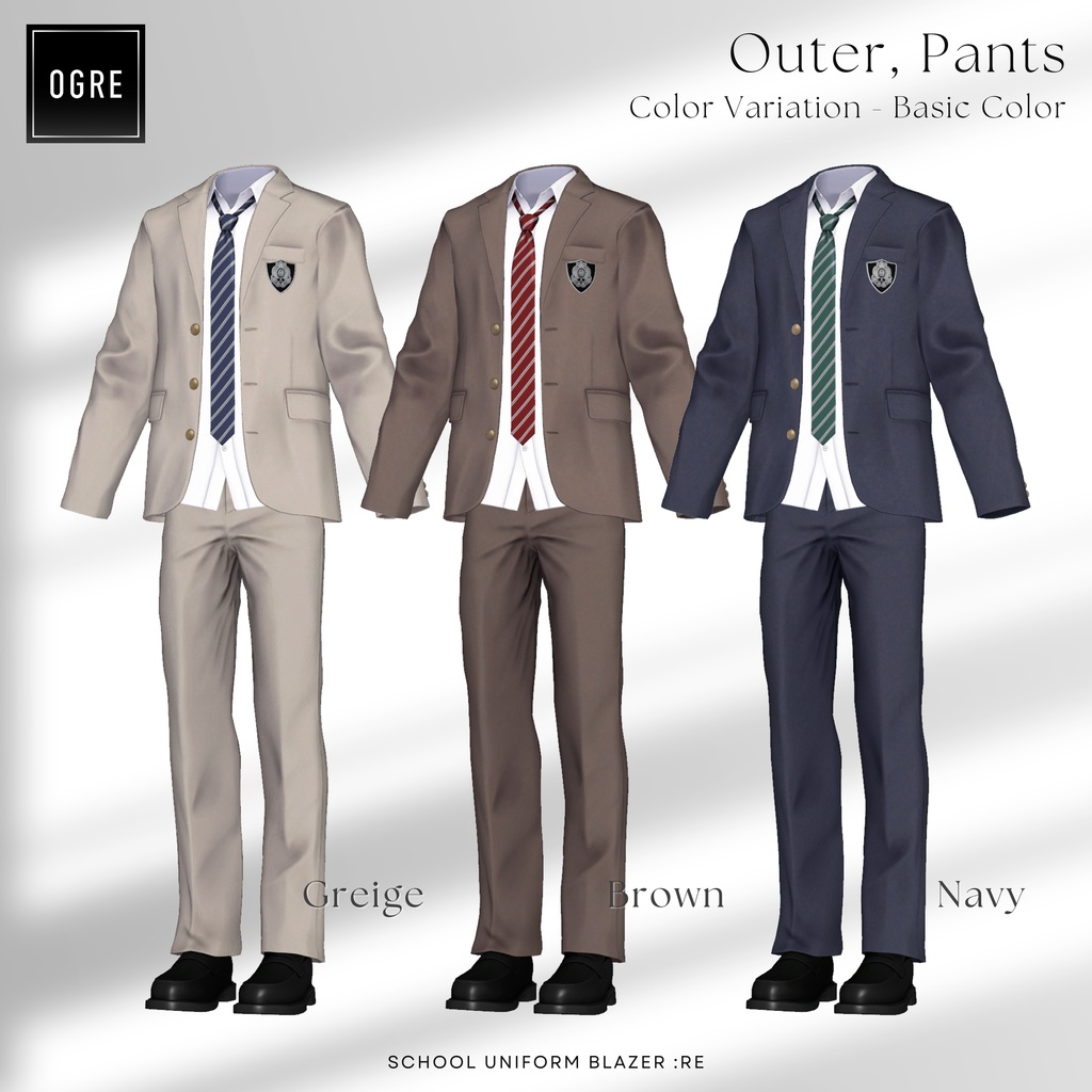 School Uniform BLAZER :RE / OGRE
