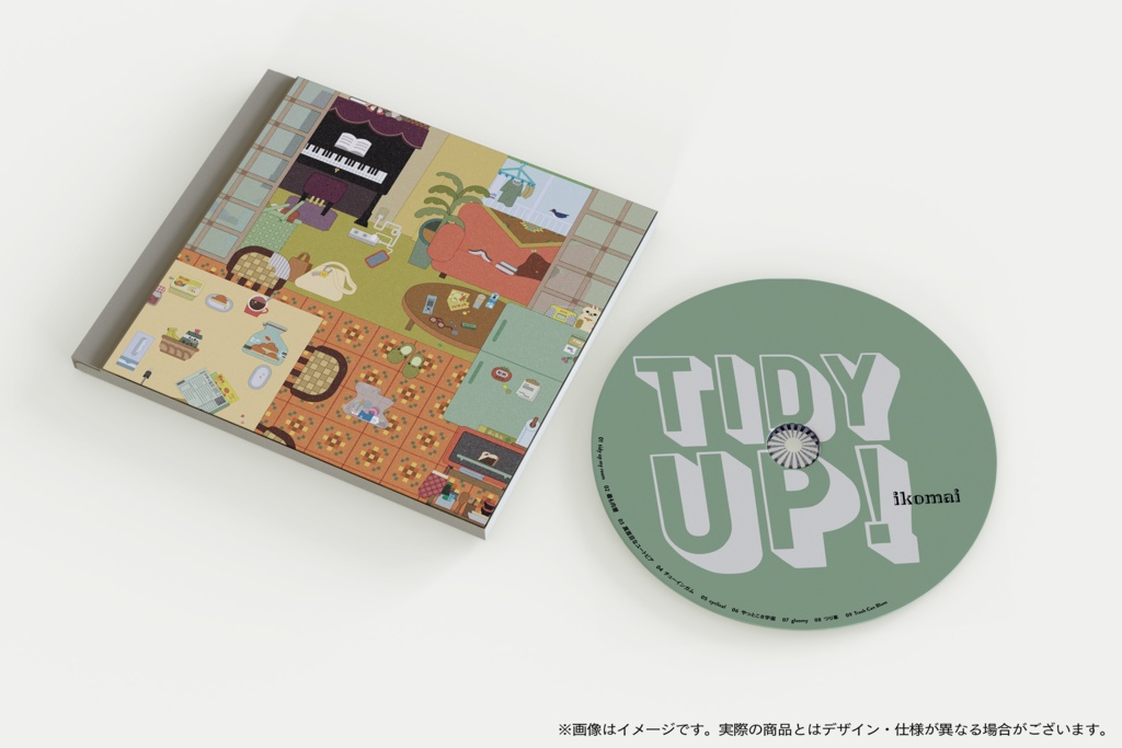 TIDY UP! - ikomai 2nd ALBUM