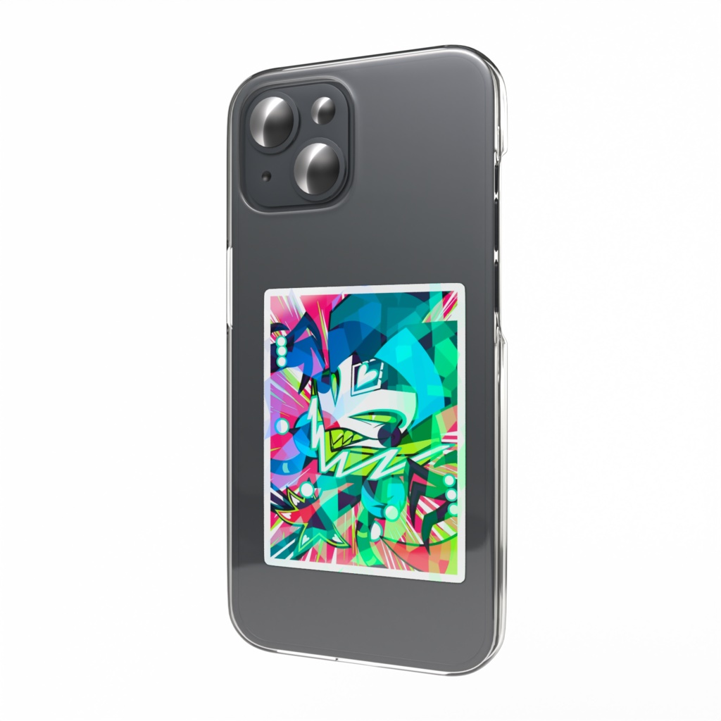 Robo fizzy hologram sticker