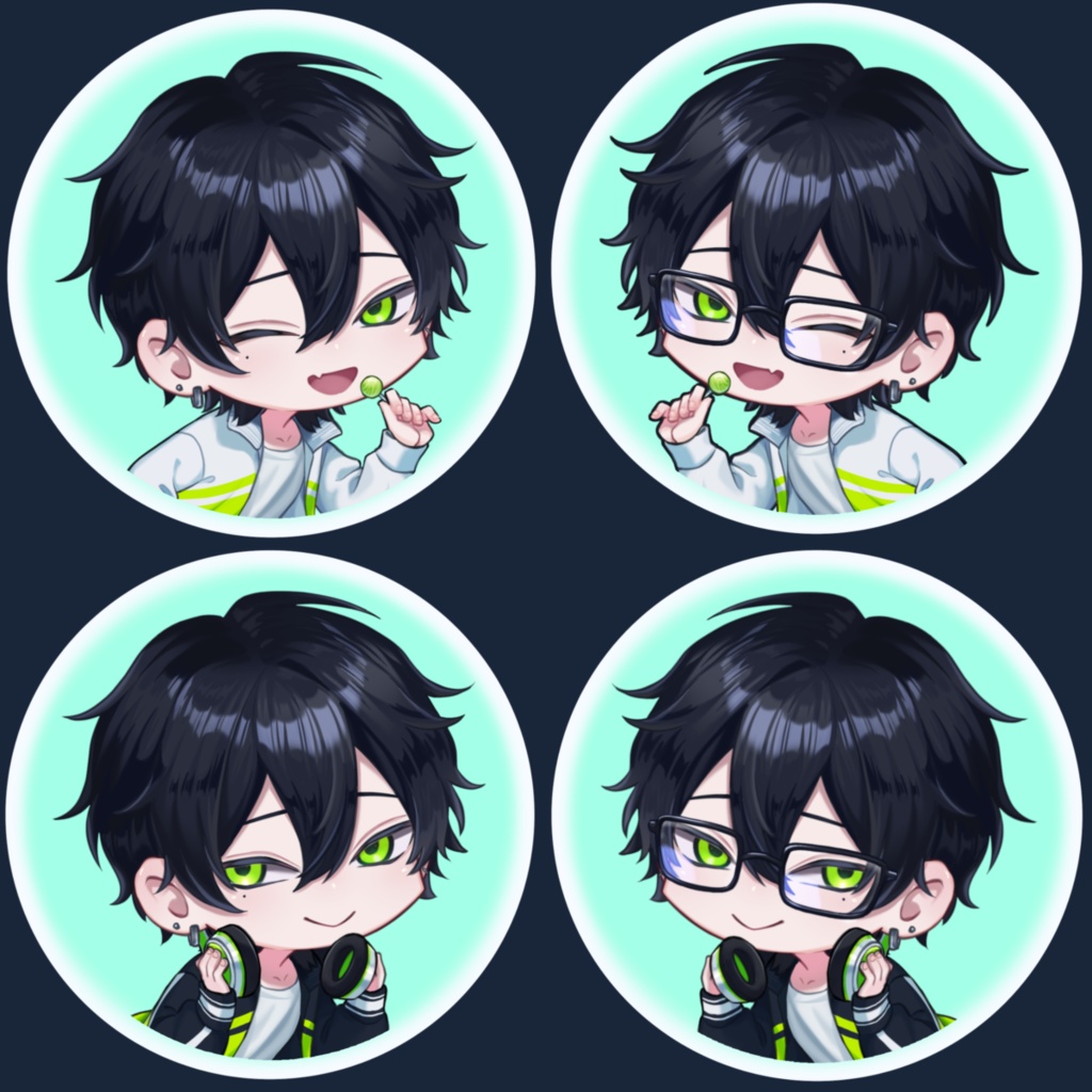 楓とお出かけ缶バッチ ver.2