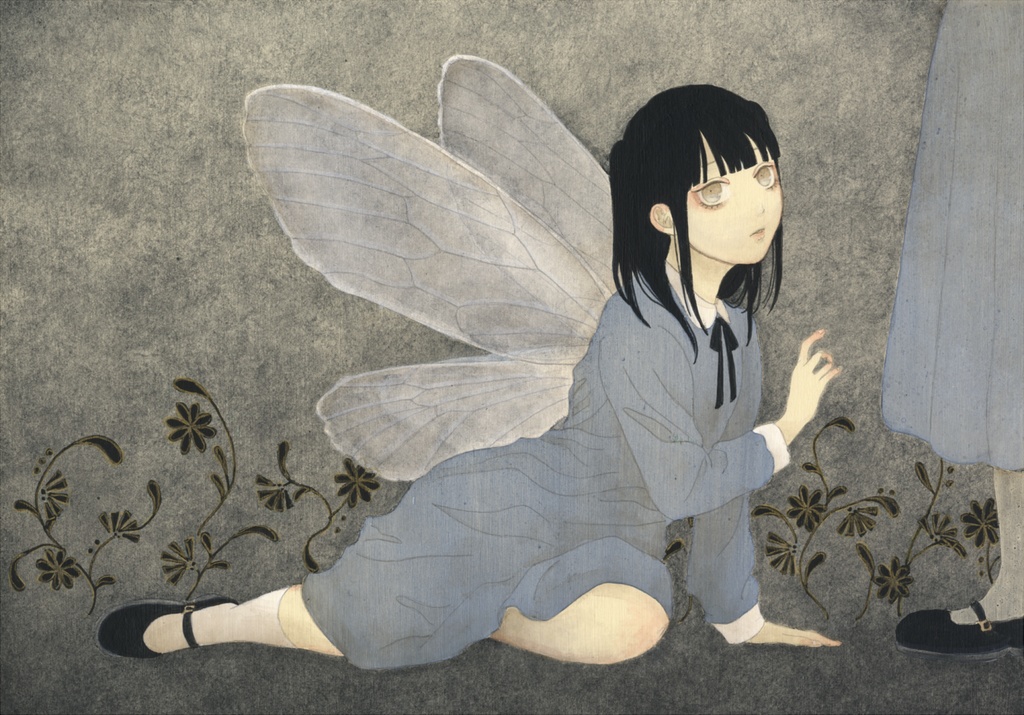 ポストカード「翅呼（はねこ）」